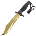 Defender Xtreme Gold 12" Hunting Knife with Sheath Stainless 3CR13 Steel Knifhttps://www.huntdowngears.com/pub/media/catalog/product/1/3/13088A.jpge