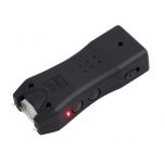 5 Million Volt Flashlight LED Black Stun Gun Safety Switch 