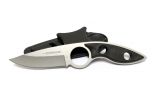 7" Skinner Knife with Sheath Silver Blade
