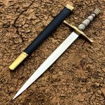 15.5" Dagger Stainless Steel Collectible Style with Sheath 