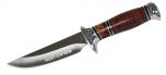 10" Hunt-Down Fixed Blade Knife with engraved Handle and Sheath