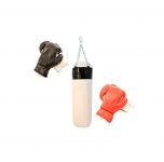 Pro Boxing Set of 2 Pairs Gloves with Punching Bag