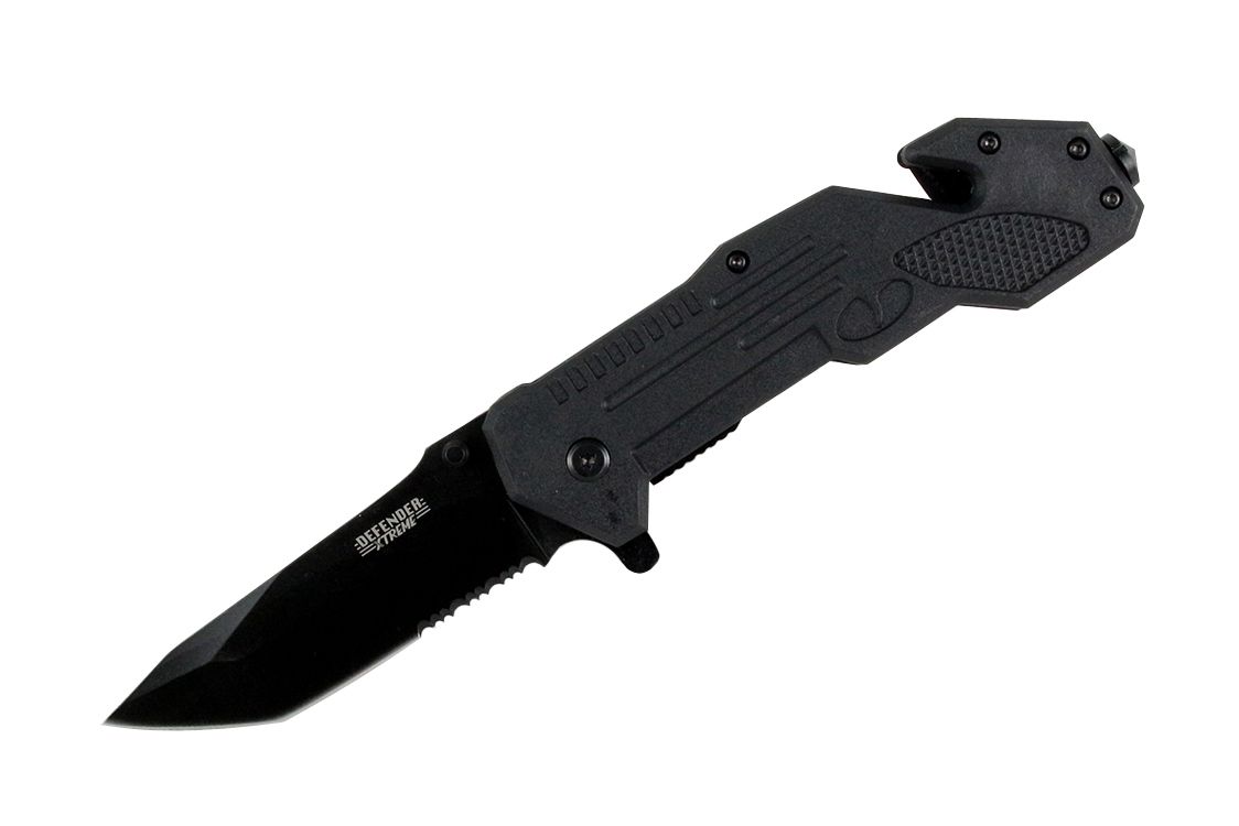 8 Heavy Duty S A Tactical Folding Knife With Belt Cutter
