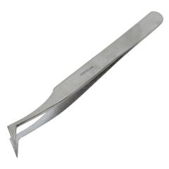 Bdeals Precision Tweezer for Ingrown Hair Steel Fine Curve Beak Style Pointy End
