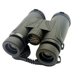Perrini Black 10X42 Zoom High Powered Super Clear Sharp View Water Proof Binocular