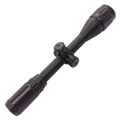 Hunt-Down Black 3-9x40 AOL R/G/B Illuminated Reticle Rifle Scope
