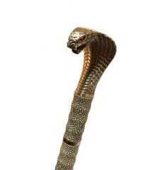 42.5" King Cobra Snake Head Handle Samurai Sword