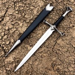 11" Stainless Steel Dagger German Style Dagger with Sheath 