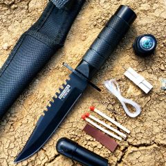 8" Heavy Duty Mini Survival Knife with Sheath