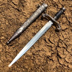 15.5" Roman Collectible Style Dagger with Sheath 