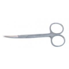 4.5" Iris Scissors Curved Tip Stainless Steel Good Quality
