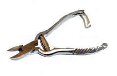 5.5" Silver Nail Cutter with Spring