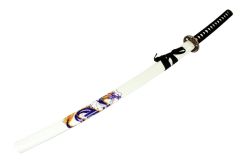 40.5" White Dragon Collectible Katana Samurai Sword