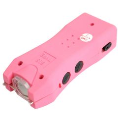 5 Million Flashlight LED Pink Stun Gun Safety Switch 
