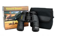 10X36 Huntdown Black Waterproof Binoculars with Nylon Carrying Case