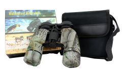 10X36 Huntdown Camo Waterproof Binoculars with Nylon Carrying Case