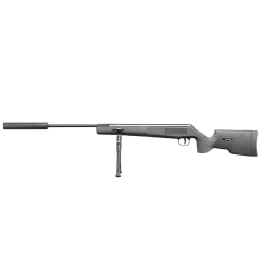 SnowPeak Black SR1250S Break Barrel 5.5mm Caliber Air Rifle Gun With Plastic Body
