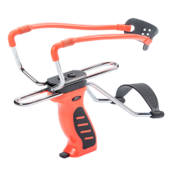 Man Kung Slingshot Orange Handle/Orange Rubber - MK-SL06/O Combo