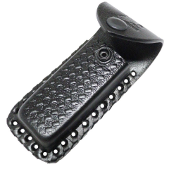 TheBoneEdge Black 5" Leather Sheath For Folding Blade Pocket Knife Belt Loop