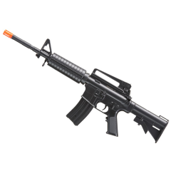 WELL D94S M4A1 Auto Electric Airsoft Gun Plastic Gear w/ Retractable Stock