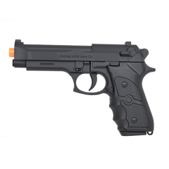 UKARMS M757B M9 Airsoft Spring Pistol 6mm BBs Hand Gun - Black
