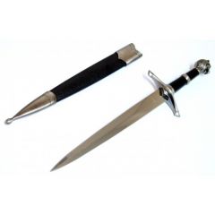 15.5" Collectible Style Stainless Steel Dagger with Sheath 